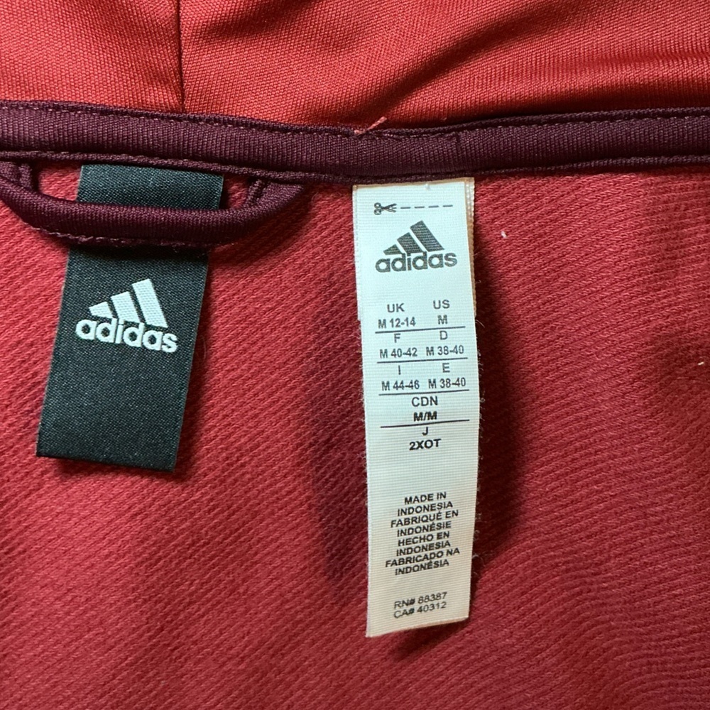 Red Hooded Longline Jacket - Picture 3 of 7